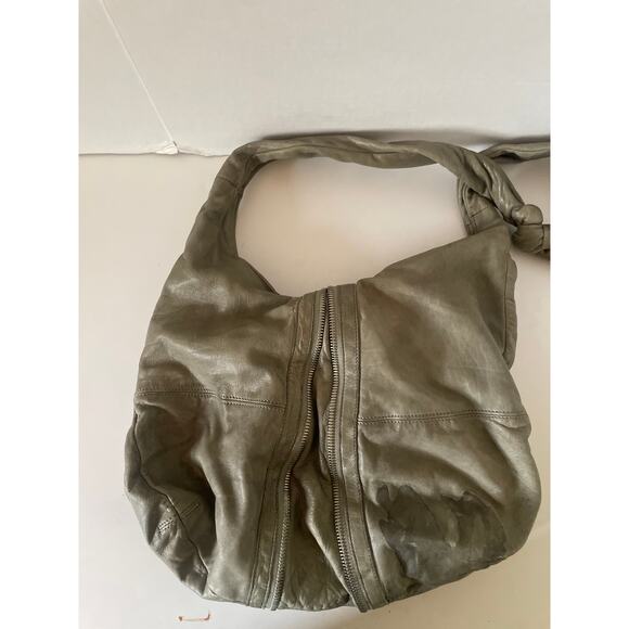 Alexander Wang Donna Green Leather Hobo Shoulder Bag - Picture 2 of 5